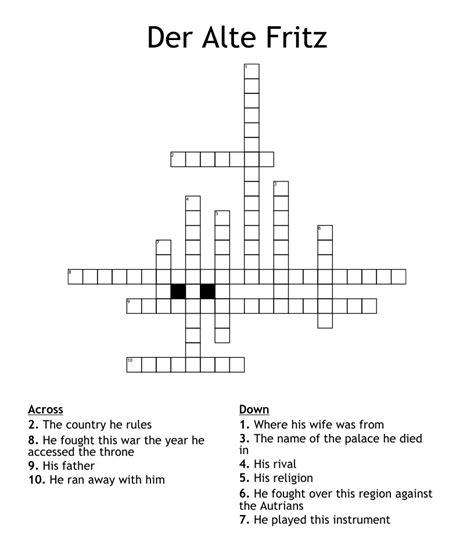 The crossword clue Please, to Fritz with 5 letters was last seen on the January 01, 2004. . With to fritz crossword